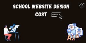 school website design cost