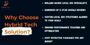 why choose Hybrid tech for local SEO in Dublin?